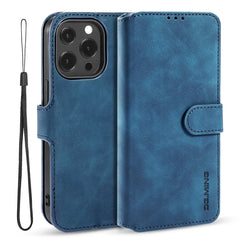 DG.MING Retro Oil Side Horizontal Flip Leather Case with Holder & Card Slots & Wallet, For iPhone 13 mini, For iPhone 13, For iPhone 13 Pro, For iPhone 13 Pro Max