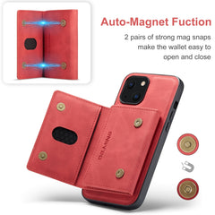 DG.MING M2 Series 3-Fold Card Bag + Magnetic Shockproof Case with Wallet & Holder Function, For iPhone 13 mini, For iPhone 13, For iPhone 13 Pro, For iPhone 13 Pro Max