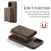 DG.MING M1 Series 3-Fold Multi Card Wallet + Magnetic Shockproof Case with Holder Function, For iPhone 13 mini, For iPhone 13, For iPhone 13 Pro, For iPhone 13 Pro Max