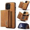 DG.MING M1 Series 3-Fold Multi Card Wallet + Magnetic Shockproof Case with Holder Function, For iPhone 13 mini, For iPhone 13, For iPhone 13 Pro, For iPhone 13 Pro Max