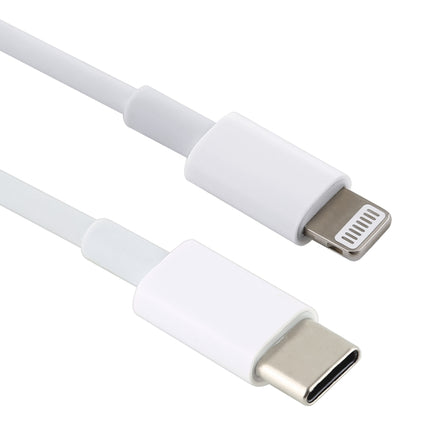 12W 5V/2A USB-C / Type-C to 8 Pin PD Fast Charging Cable, Cable Length: 1m
