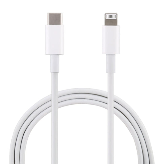 12W 5V/2A USB-C / Type-C to 8 Pin PD Fast Charging Cable, Cable Length: 1m, 12W 5V/2A