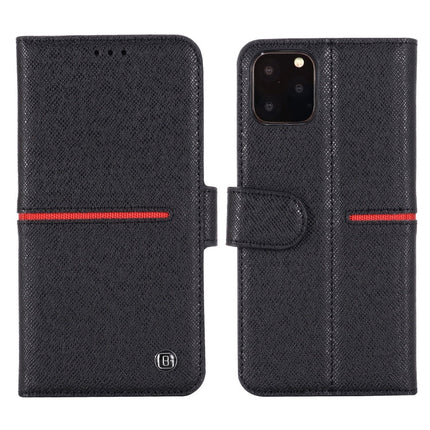 GEBEI Top-grain Leather Horizontal Flip Protective Case with Holder & Card Slots & Wallet & Photo Frame, For iPhone 11, For iPhone 11 Pro, For iPhone 11 Pro Max, For iPhone XS / X, For iPhone XR, For iPhone XS Max