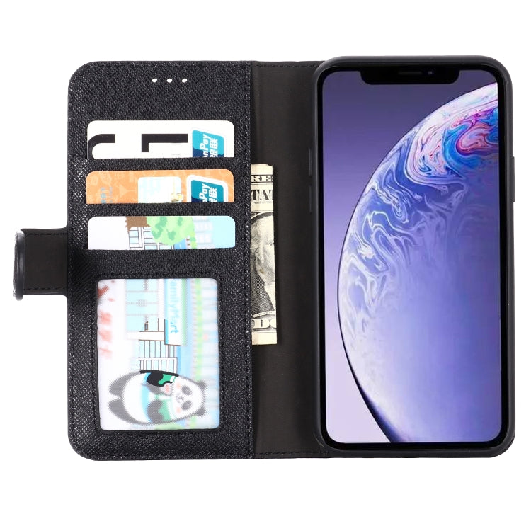 GEBEI Top-grain Leather Horizontal Flip Protective Case with Holder & Card Slots & Wallet & Photo Frame, For iPhone 11, For iPhone 11 Pro, For iPhone 11 Pro Max, For iPhone XS / X, For iPhone XR, For iPhone XS Max, For Samsung Galaxy Note 10