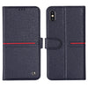 GEBEI Top-grain Leather Horizontal Flip Protective Case with Holder & Card Slots & Wallet & Photo Frame, For iPhone 11, For iPhone 11 Pro, For iPhone 11 Pro Max, For iPhone XS / X, For iPhone XR, For iPhone XS Max, For Samsung Galaxy Note 10