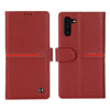 GEBEI Top-grain Leather Horizontal Flip Protective Case with Holder & Card Slots & Wallet & Photo Frame, For iPhone 11, For iPhone 11 Pro, For iPhone 11 Pro Max, For iPhone XS / X, For iPhone XR, For iPhone XS Max, For Samsung Galaxy Note 10