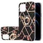 For iPhone 13 / Black Flower