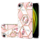 For iPhone SE 2022 / SE 2020 / 7 / 8 / Pink Flower