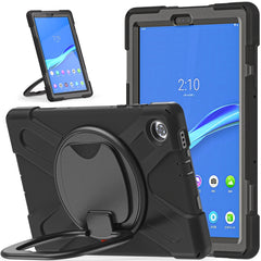 Silicone + PC Protective Case with Holder & Shoulder Strap, For Lenovo Tab M10 HD 2020 X306X/F, For Lenovo Tab M10 Plus, For Lenovo XiaoXin Pad 11 / Pad 11 Plus 2021 / Pad 2022, For Samsung Galaxy Tab Active Pro / 4 Pro / 5 Pro�������������������������...