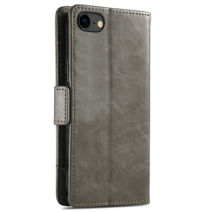 CaseNeo Business Splicing Dual Magnetic Buckle Horizontal Flip PU Leather Case with Holder & Card Slots & Wallet, For iPhone 6, For iPhone 7 / 8 / SE(2020), For iPhone 13, For iPhone 13 Pro Max