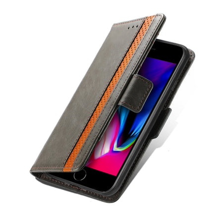 CaseNeo Business Splicing Dual Magnetic Buckle Horizontal Flip PU Leather Case with Holder & Card Slots & Wallet, For iPhone 6, For iPhone 7 / 8 / SE(2020), For iPhone 13, For iPhone 13 Pro Max