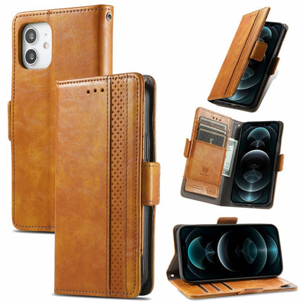 CaseNeo Business Splicing Dual Magnetic Buckle Horizontal Flip PU Leather Case with Holder & Card Slots & Wallet, For iPhone 6, For iPhone 7 / 8 / SE(2020), For iPhone 13, For iPhone 13 Pro Max