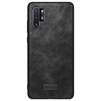 SULADA Shockproof TPU + Handmade Leather Protective Case, For Huawi Mate 30, For Huawi Mate 30 Pro, For Galaxy Note 10+
