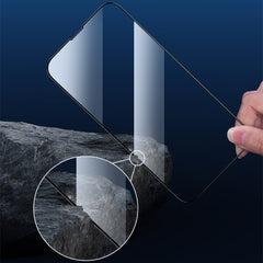 ROCK SPACE 2 PCS 0.33mm Full Screen HD Antistatic Tempered Glass Film, For iPhone 13 Pro Max (2pcs)