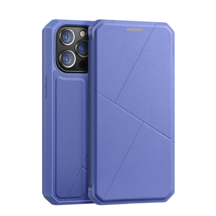 DUX DUCIS New Skin X Series PU + TPU Horizontal Flip Leather Case with Holder & Card Slots, For iPhone 13 Pro
