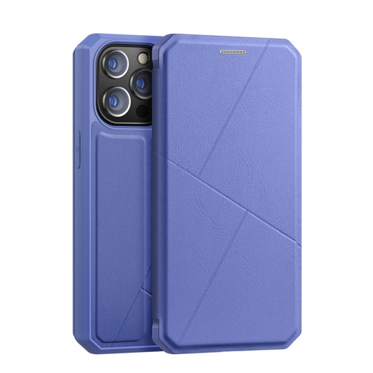 DUX DUCIS New Skin X Series PU + TPU Horizontal Flip Leather Case with Holder & Card Slots, For iPhone 13 Pro