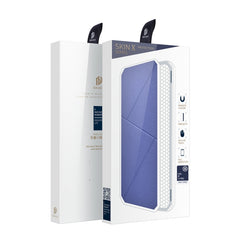 DUX DUCIS New Skin X Series PU + TPU Horizontal Flip Leather Case with Holder & Card Slots, For iPhone 13 Pro