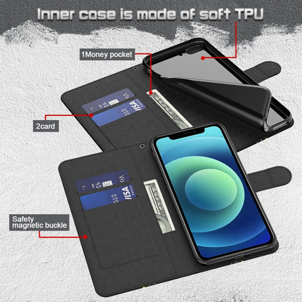 3D Painting Pattern Horizontal Flip TPU + PU Leather Case with Holder & Card Slots & Wallet, For iPhone 13 Pro, For iPhone 13 Pro Max