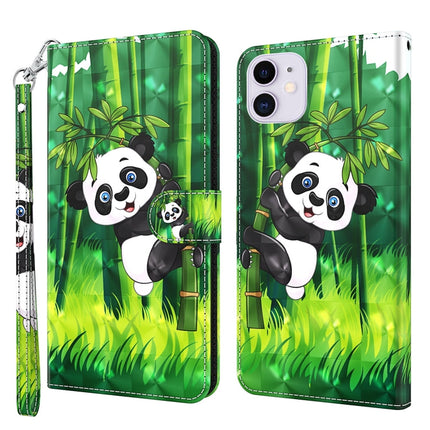 3D Painting Pattern Horizontal Flip TPU + PU Leather Case with Holder & Card Slots & Wallet, For iPhone 13 Pro, For iPhone 13 Pro Max