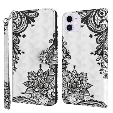 3D Painting Pattern Horizontal Flip TPU + PU Leather Case with Holder & Card Slots & Wallet, For iPhone 13 Pro, For iPhone 13 Pro Max