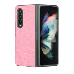 Shockproof Crocodile Texture PC + PU Case, For Google Pixel 5a 5G, For Samsung Galaxy Z Flip3 5G, For Samsung Galaxy Z Fold3 5G