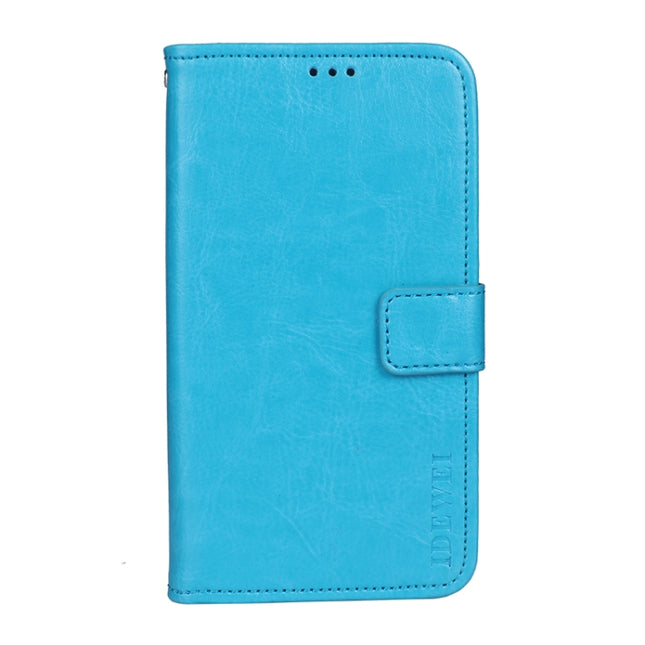 idewei Crazy Horse Texture Horizontal Flip Leather Case with Holder & Card Slots & Wallet, For Tecno Pova 2, For vivo iQOO 8 Pro, For ZTE Axon 11 5G, For ZTE Blade A31