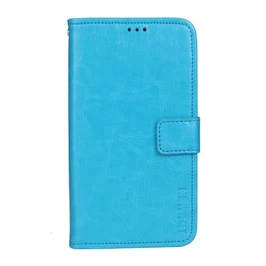 idewei Crazy Horse Texture Horizontal Flip Leather Case with Holder & Card Slots & Wallet, For Tecno Pova 2, For vivo iQOO 8 Pro, For ZTE Axon 11 5G