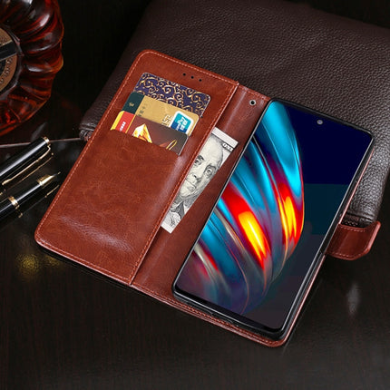 idewei Crazy Horse Texture Horizontal Flip Leather Case with Holder & Card Slots & Wallet, For Tecno Pova 2, For vivo iQOO 8 Pro, For ZTE Axon 11 5G, For ZTE Blade A31