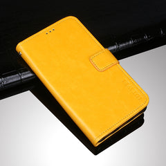 idewei Crazy Horse Texture Horizontal Flip Leather Case with Holder & Card Slots & Wallet, For Tecno Pova 2, For vivo iQOO 8 Pro, For ZTE Axon 11 5G