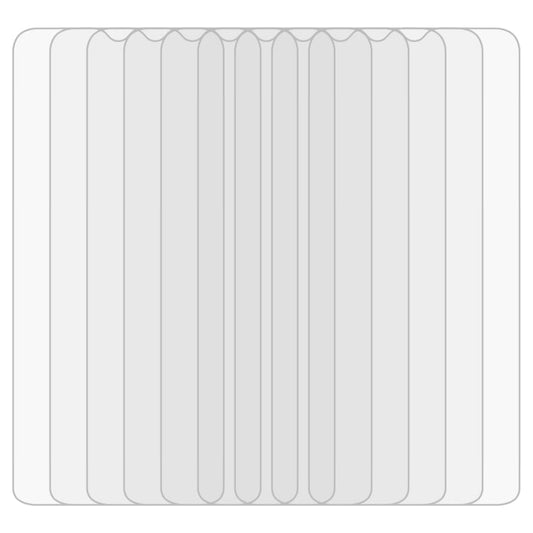 10 PCS 0.26mm 9H 2.5D Tempered Glass Film