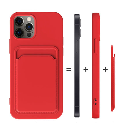 TPU + Flannel Lining Shockproof Case with Card Slots, For iPhone 13 Pro, For iPhone 13 mini, For iPhone 13