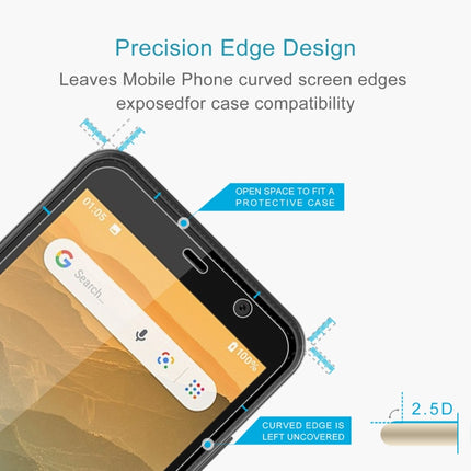 0.26mm 9H 2.5D Tempered Glass Film, For Vodafone Smart E11 (1 PC), For Vodafone Smart N9 Lite (1 PC)