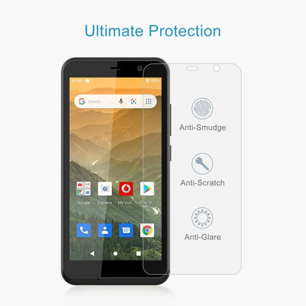 0.26mm 9H 2.5D Tempered Glass Film, For Vodafone Smart E11 (1 PC), For Vodafone Smart N9 Lite (1 PC)