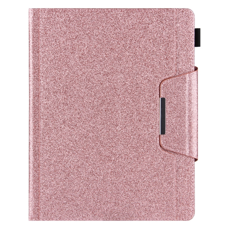 Glitter Powder Horizontal Flip Leather Case with Holder & Card Slot & Photo Frame & Wallet, For iPad Pro 12.9 2022 / 2021 / 2020 / 2018