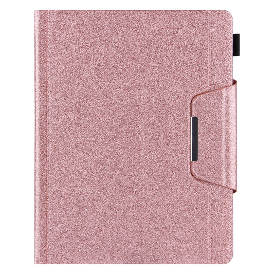 Glitter Powder Horizontal Flip Leather Case with Holder & Card Slot & Photo Frame & Wallet, For iPad Pro 12.9 2022 / 2021 / 2020 / 2018