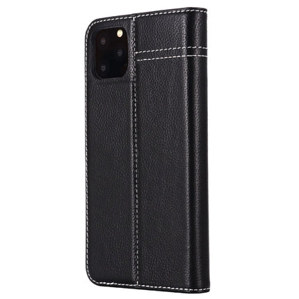 GEBEI Top-grain Leather Horizontal Flip Protective Case with Holder & Card Slots, For iPhone 11, For iPhone 11 Pro, For iPhone 11 Pro Max, For iPhone XS / X, For iPhone XR