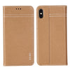 GEBEI Top-grain Leather Horizontal Flip Protective Case with Holder & Card Slots, For iPhone 11, For iPhone 11 Pro, For iPhone 11 Pro Max, For iPhone XS / X, For iPhone XR, For iPhone XS Max