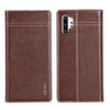 GEBEI Top-grain Leather Horizontal Flip Protective Case with Holder & Card Slots, For Galaxy Note 10, For Galaxy Note 10+