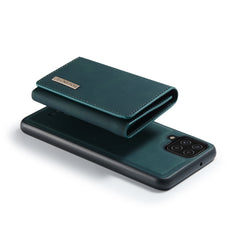 DG.MING M1 Series 3-Fold Multi Card Wallet + Magnetic Back Cover Shockproof Case with Holder Function, For Samsung Galaxy A03s 164mm, For Samsung Galaxy A22 4G, For OnePlus 9R