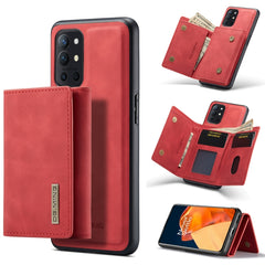 DG.MING M1 Series 3-Fold Multi Card Wallet + Magnetic Back Cover Shockproof Case with Holder Function, For Samsung Galaxy A03s 164mm, For Samsung Galaxy A22 4G, For OnePlus 9R
