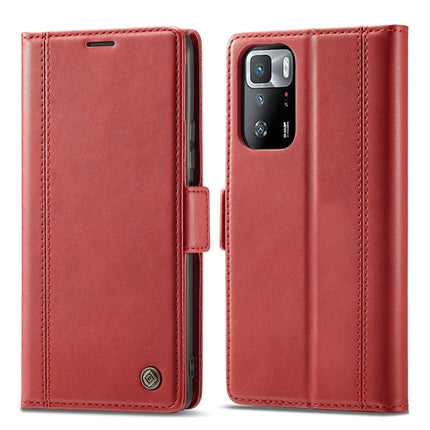 LC.IMEEKE Magnetic Buckle PU + TPU Horizontal Flip Leather Case with Holder & Card Slots & Wallet, For Xiaomi Redmi Note 10 Pro/Note 10 Pro Max