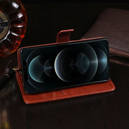 idewei Crazy Horse Texture Horizontal Flip Leather Case with Holder & Card Slots & Wallet, For iPhone 13 mini, For iPhone 13, For iPhone 13 Pro