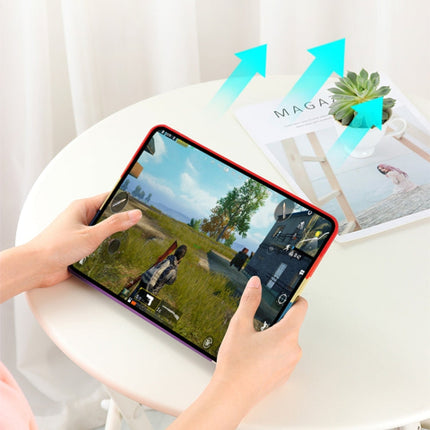 Rainbow Liquid Silicone + PC Shockproof Protective Case, For iPad Air 2022 / 2020 10.9 inch, For iPad Pro 12.9 inch 2020