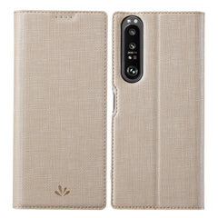 ViLi DMX Series Shockproof TPU + PU Leather Magnetic Attraction Horizontal Flip Case with Card Slot & Holder, For Sony Xperia Ace II, For Sony Xperia 1 III, For Sony Xperia 5 III, For Sharp Aquos R6