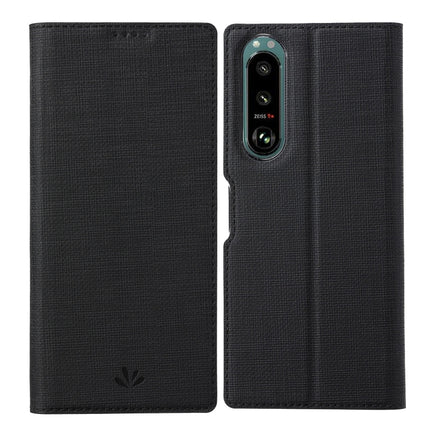 ViLi DMX Series Shockproof TPU + PU Leather Magnetic Attraction Horizontal Flip Case with Card Slot & Holder, For Sony Xperia 5 III, For Sharp Aquos R6
