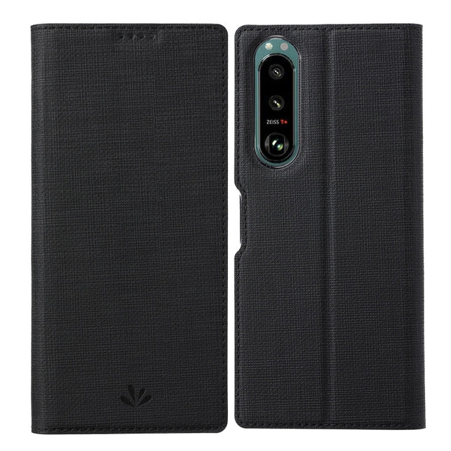 ViLi DMX Series Shockproof TPU + PU Leather Magnetic Attraction Horizontal Flip Case with Card Slot & Holder, For Sony Xperia 5 III, For Sharp Aquos R6