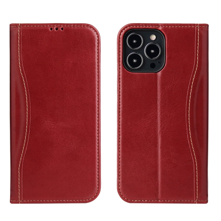 Genuine Leather Horizontal Flip Leather Case with Holder & Card Slots & Wallet, For iPhone 13 mini, For iPhone 13, For iPhone 13 Pro, For iPhone 13 Pro Max