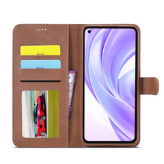 LC.IMEEKE Calf Texture Horizontal Flip Leather Case with Holder & Card Slots & Wallet, For Xiaomi Mi 11