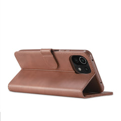 LC.IMEEKE Calf Texture Horizontal Flip Leather Case with Holder & Card Slots & Wallet, For Xiaomi Mi 11