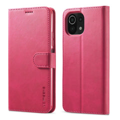 LC.IMEEKE Calf Texture Horizontal Flip Leather Case with Holder & Card Slots & Wallet, For Xiaomi Mi 11